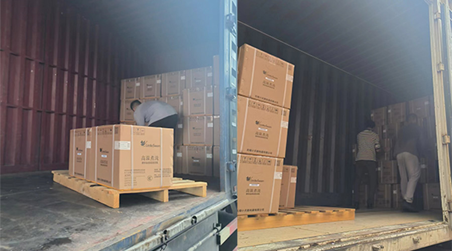 拼速度、高效率地完成國內(nèi)某知名品牌迷你洗衣機發(fā)貨