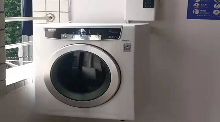 學校反饋金環(huán)電器生產的共享干衣機、共享洗衣機使用體驗好