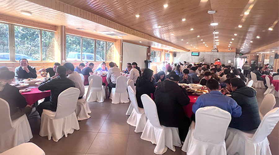 金環(huán)電器開工宴！吃飽喝足加油干迎戰(zhàn)2023！