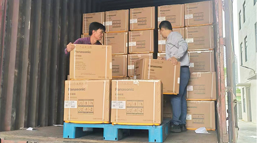 發(fā)貨抓速度！金環(huán)電器第一時(shí)間完成松下滾筒干衣機(jī)發(fā)貨