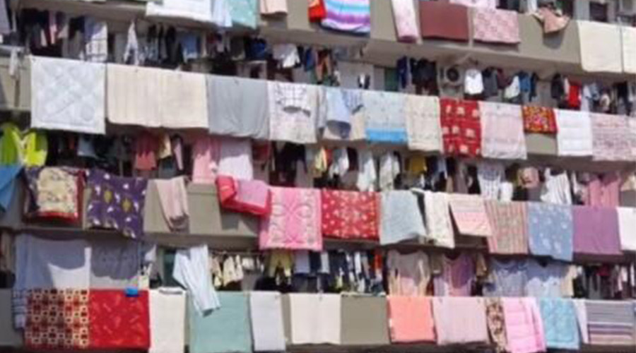 學(xué)?，F(xiàn)曬被大場面！滾筒衣服烘干機(jī)即烘即干大件棉被 便捷好用