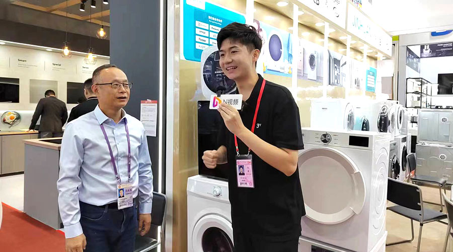 廣交會(huì)熱點(diǎn)！央視、新華網(wǎng)等媒體聚焦金環(huán)電器滾筒干衣機(jī)